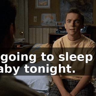 I'm going to sleep like a baby tonight.