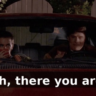 Oh, there you are.