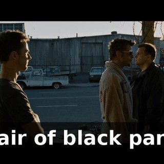 2 pair of black pants?