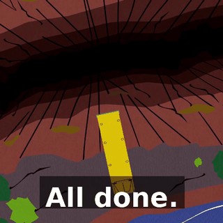 All done.
