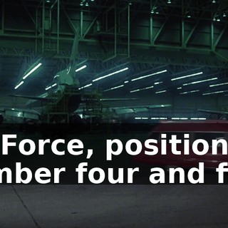 Air Force, positions number four and five.