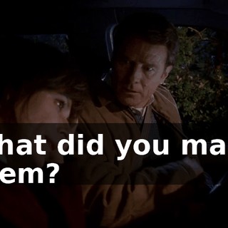 What did you make them?