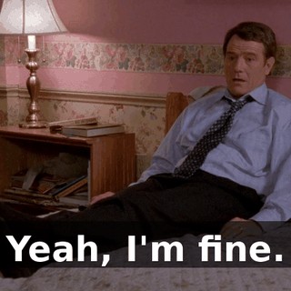Yeah, I'm fine.