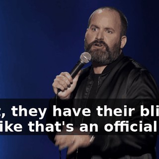 First, they have their blinker on, like that's an official...