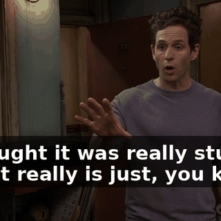 I thought it was really stupid, and it really is just, you know,