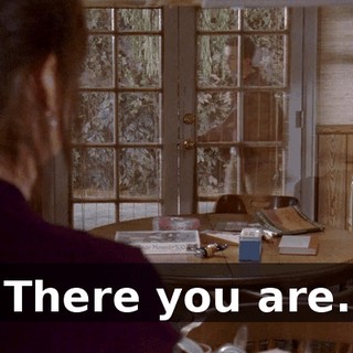 There you are.