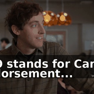 CEO stands for Canine Endorsement...