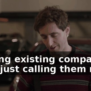 Taking existing companies and just calling them new