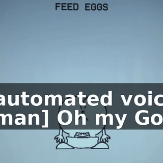 -[automated voice] -[man] Oh my God.
