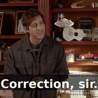 Correction, sir.