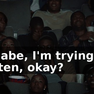 - Babe, I'm trying to listen, okay?