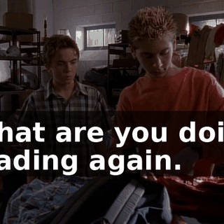 - What are you doing? - Trading again.