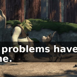My problems have all gone.