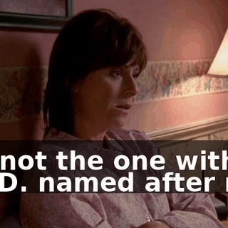 I'm not the one with an S.T.D. named after me.