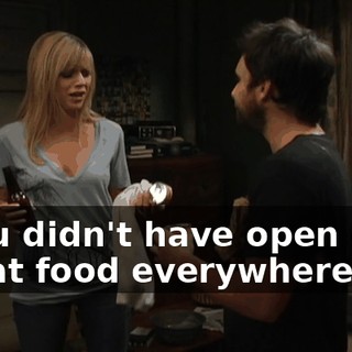 f you didn't have open cans of cat food everywhere!