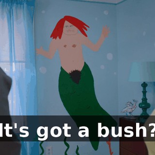 It's got a bush?