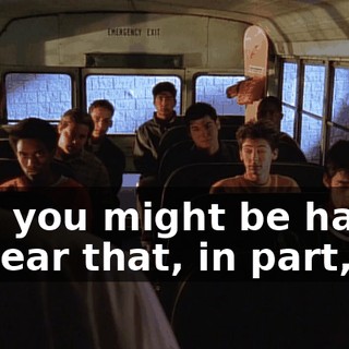 And you might be happy to hear that, in part,