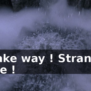 Make way ! Strange one !