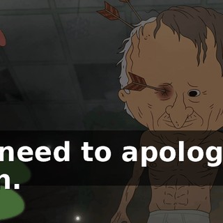 No need to apologize, man.