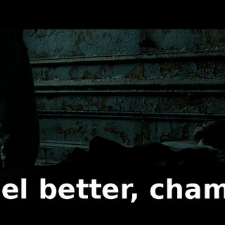 Feel better, champ.