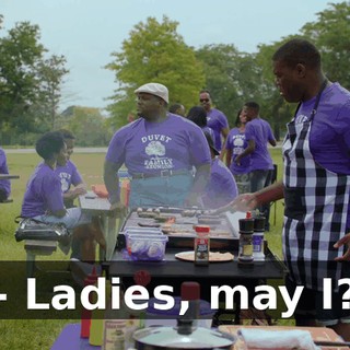 - Ladies, may I?