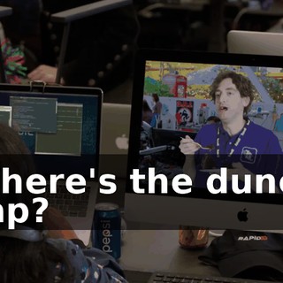 Where's the dunce cap?