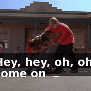 ♪ Hey, hey, oh, oh, come on ♪