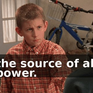 the source of all power.