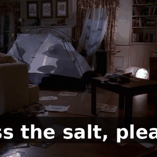 Pass the salt, please.