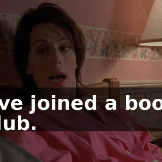 I've joined a book club.