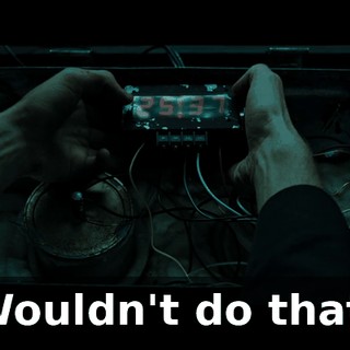 Wouldn't do that.