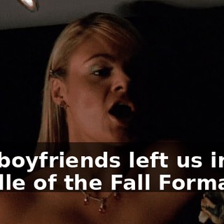 Our boyfriends left us in the middle of the Fall Formal