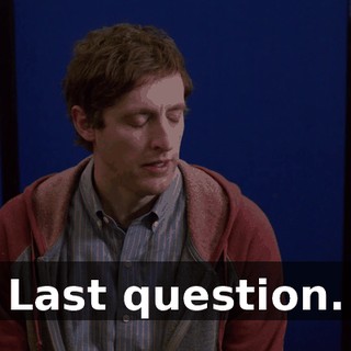 Last question.