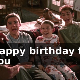 ♪ Happy birthday to you ♪