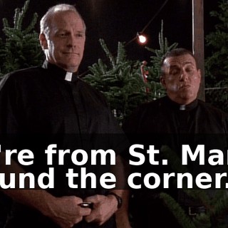 We're from St. Mark's around the corner.