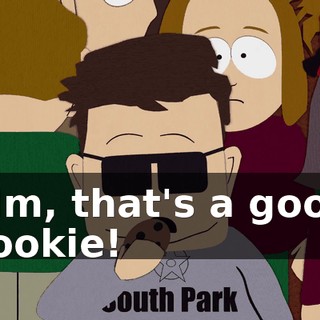 Mm, that's a good cookie!
