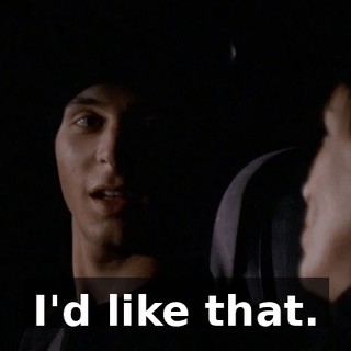 I'd like that.