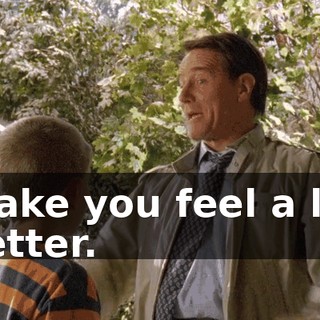 make you feel a lot better.