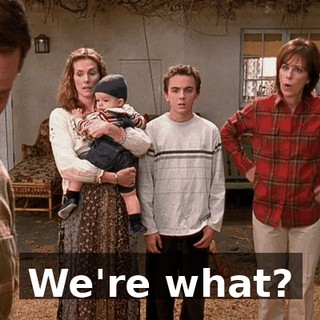 We're what?