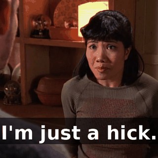 I'm just a hick.