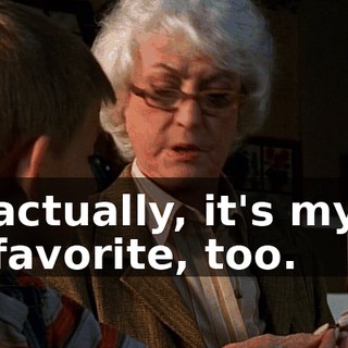 actually, it's my favorite, too.