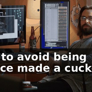 So, to avoid being thrice made a cuckold,