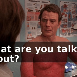 What are you talking about?
