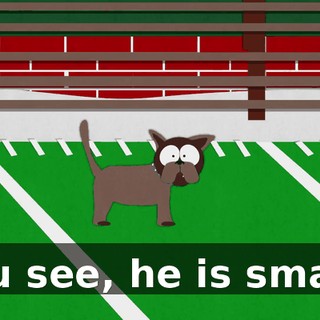 You see, he is smart.