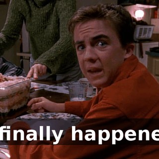 It finally happened.