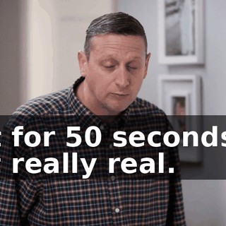 But for 50 seconds, it felt really real.