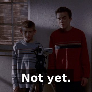 Not yet.