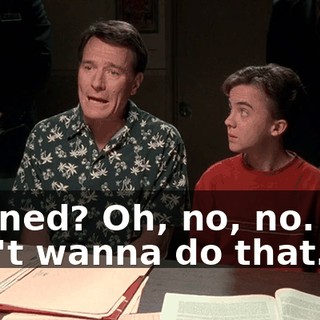 Banned? Oh, no, no. You don't wanna do that.
