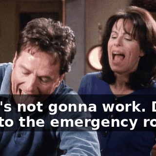 That's not gonna work. Drive him to the emergency room.