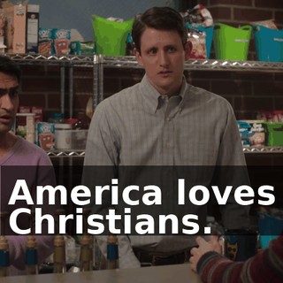 America loves Christians.